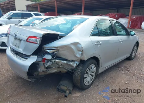2012 Toyota Camry L z USA, uszkodzony, nr VIN 4T4BF1FK7CR195678